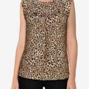 Club Monaco Leopard Print Tank XS
